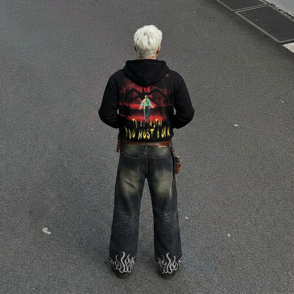 STRANGER THINGS | CASUAL ZIP HOODIE