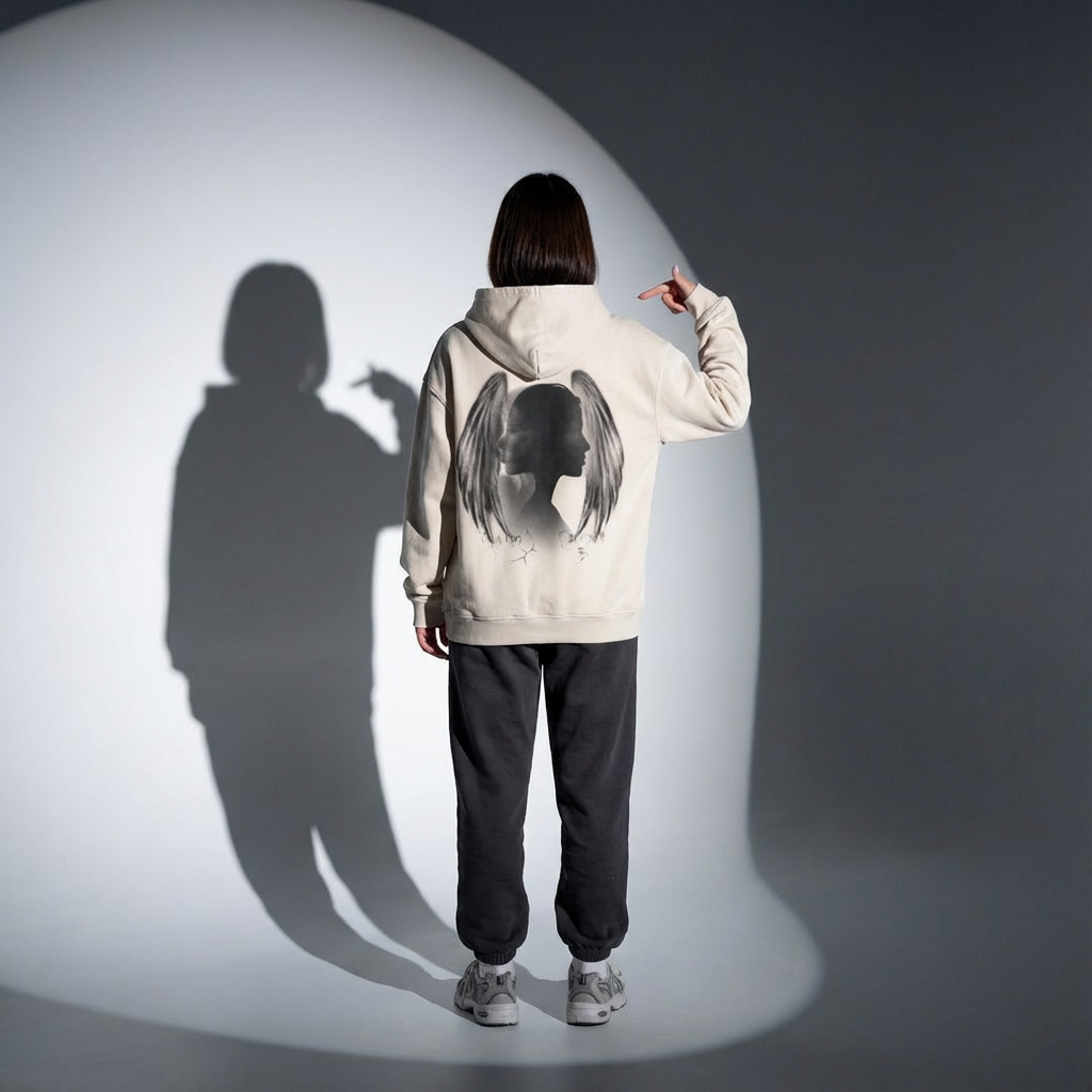 WING HOODIE | OFF WHITE HOODIE