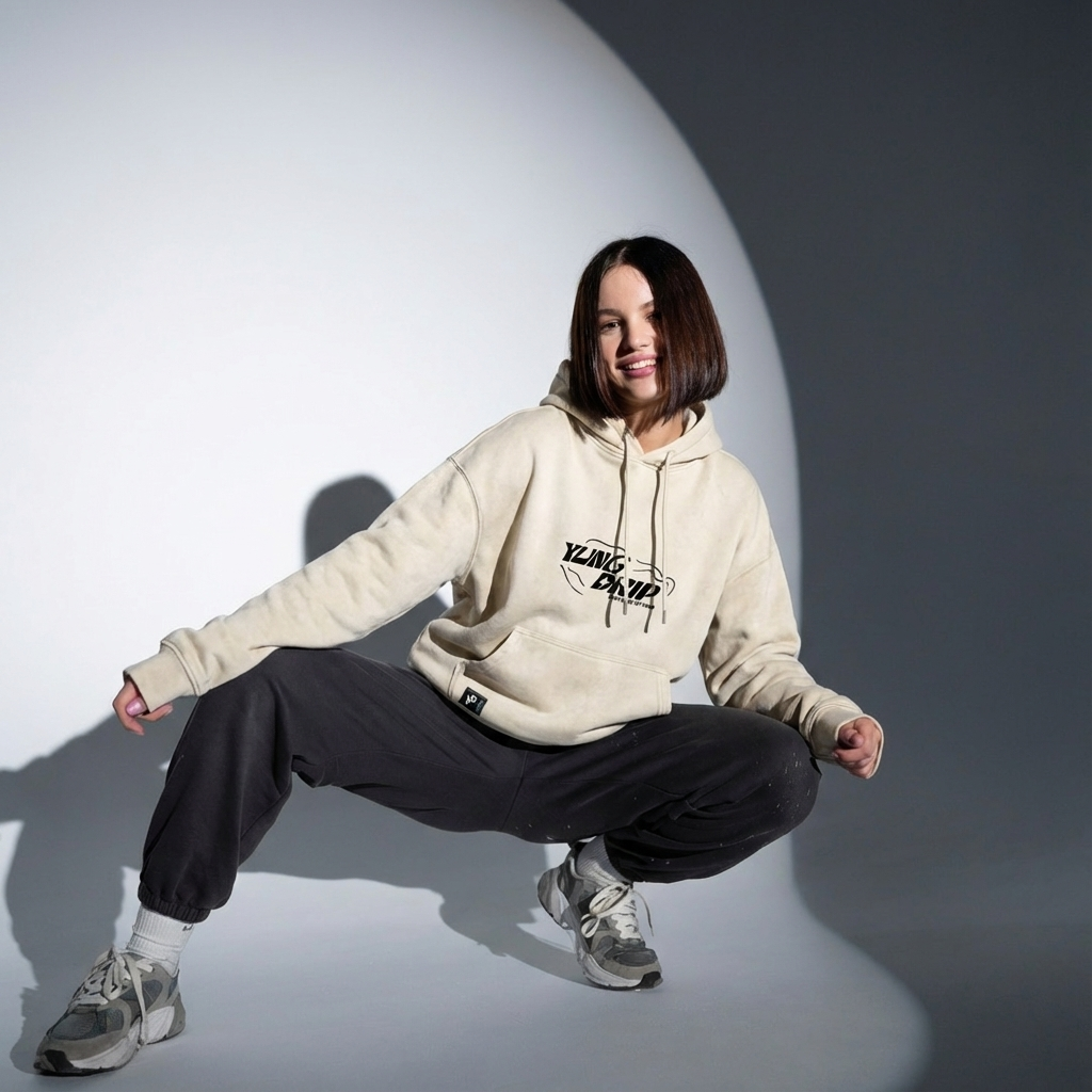 WING HOODIE | OFF WHITE HOODIE