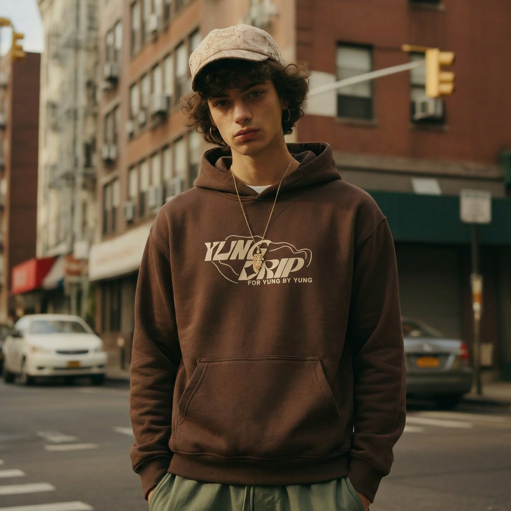 PREMIUM Hoodie | Dark Chocolate brown