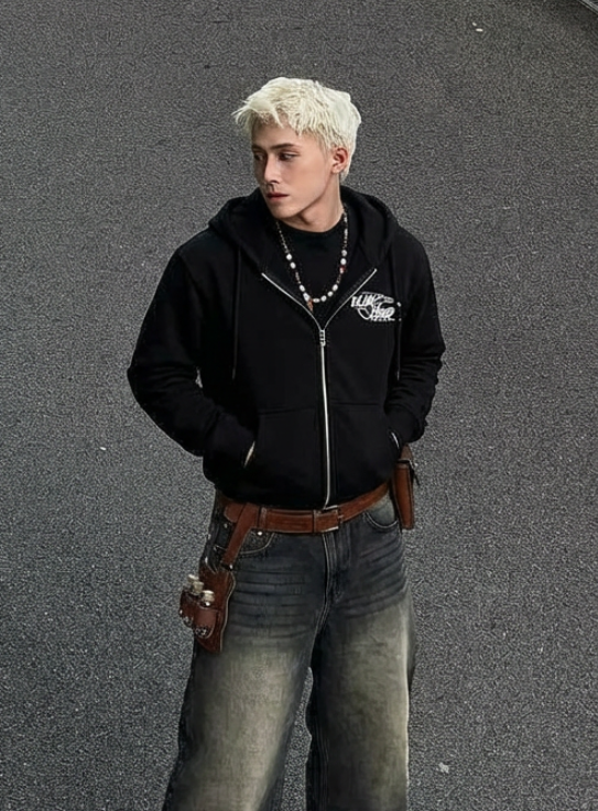 STRANGER THINGS | CASUAL ZIP HOODIE