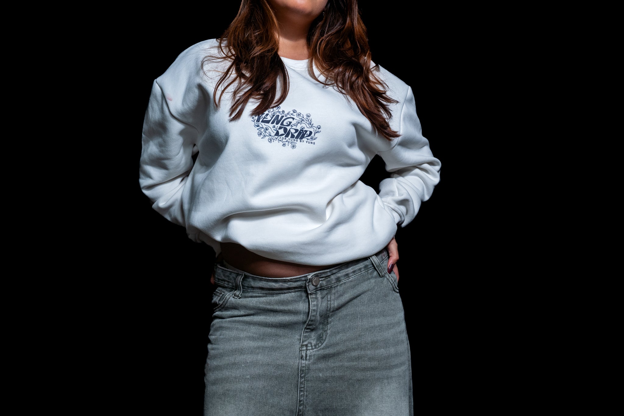 FLOWER | CASUAL SWEATSHIRT