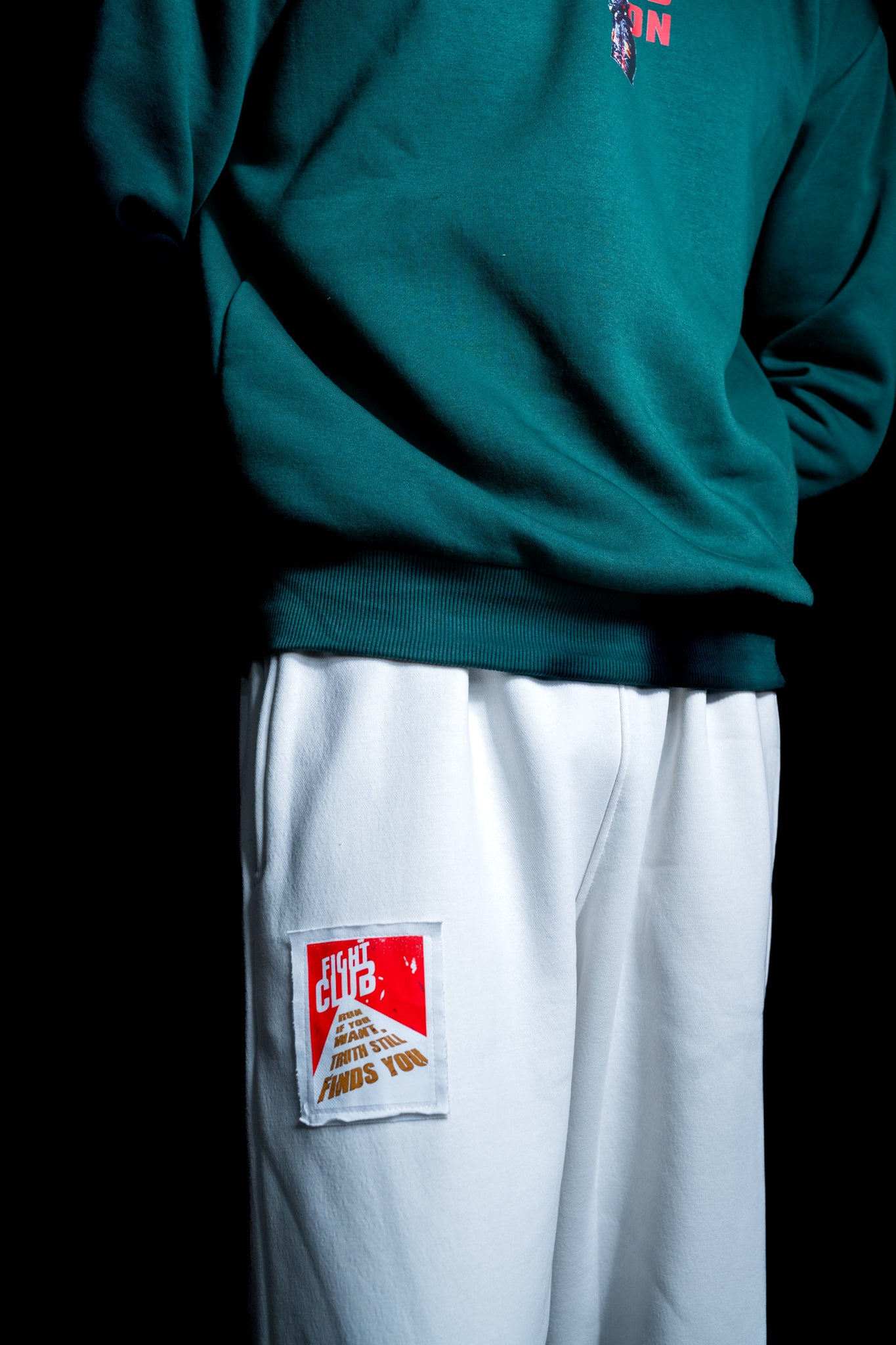 UNISEX | White Joggers